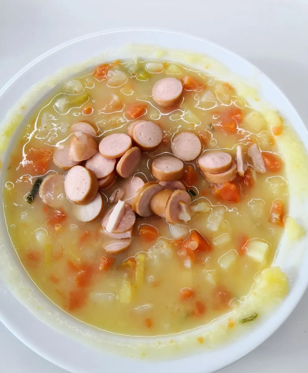 Cremige Kielbasa Kartoffel Suppe
