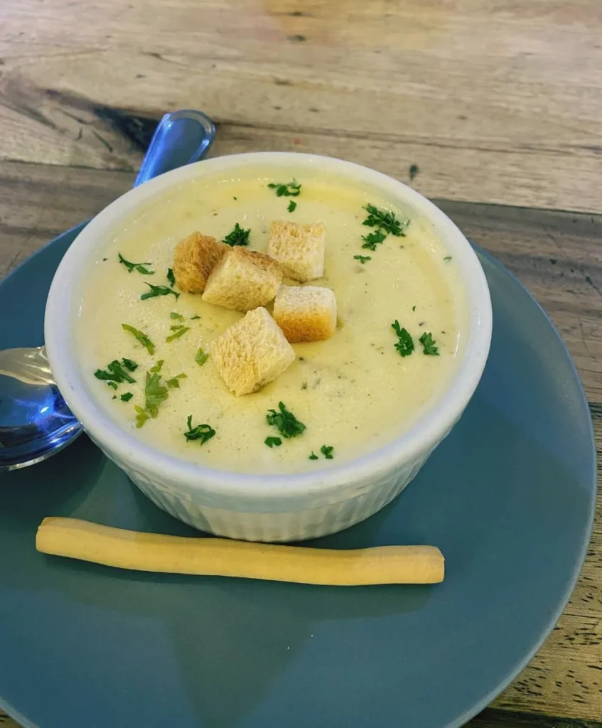 Knoblauch-Kartoffelsuppe