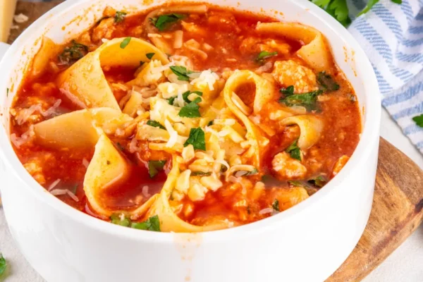 Lasagnesuppe