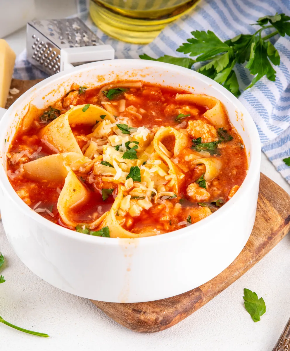 Lasagnesuppe