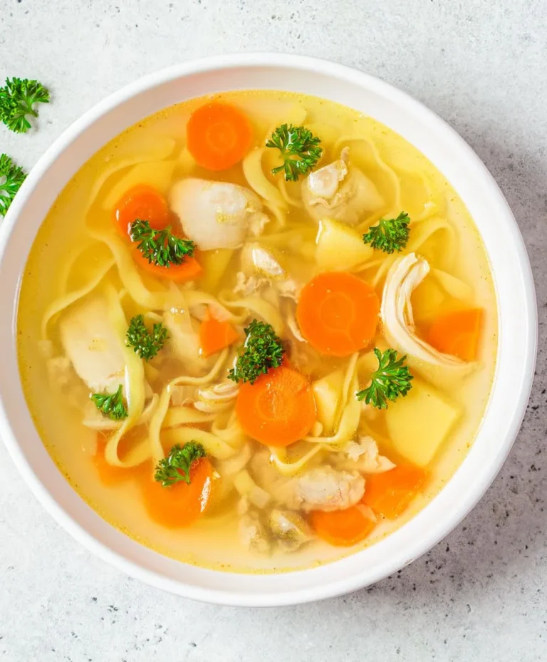 Hühnernudelsuppe
