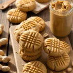 Erdnussbutter kekse