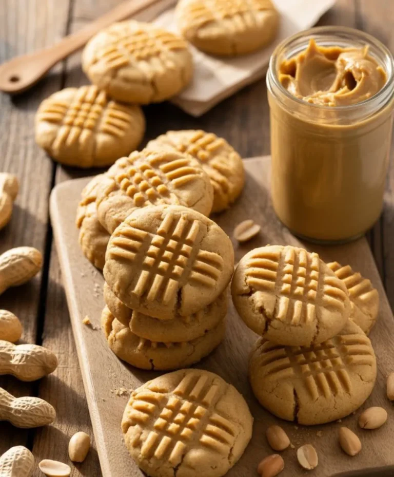 Erdnussbutter kekse