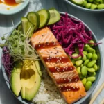 Lachs-Bowl