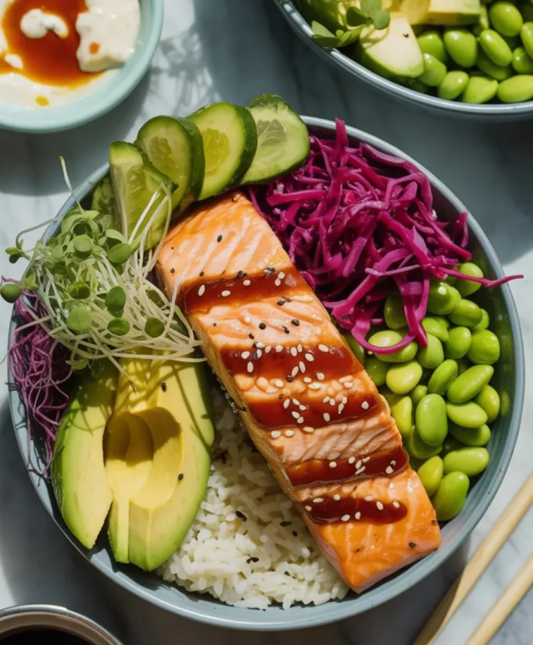 Lachs-Bowl