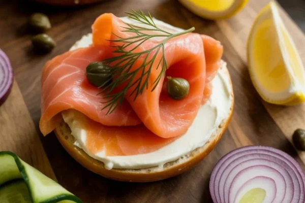 Geräucherter Lachs