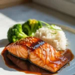 Lachs Teriyaki