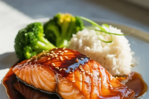 Lachs Teriyaki
