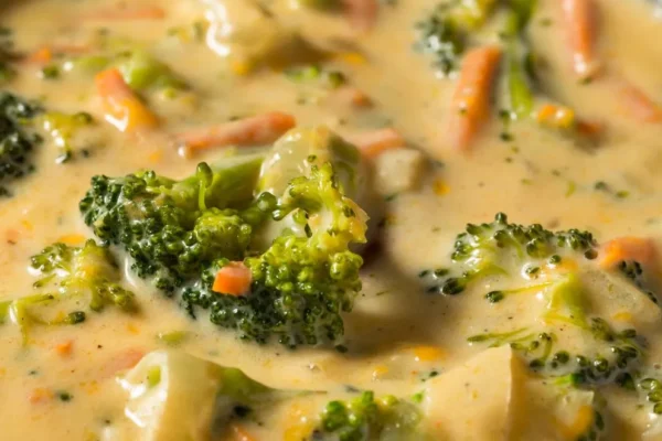 Brokkoli Cheddar Suppe