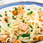 Lachs Nudeln
