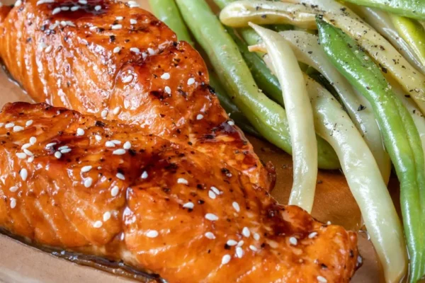 Teriyaki-Lachs