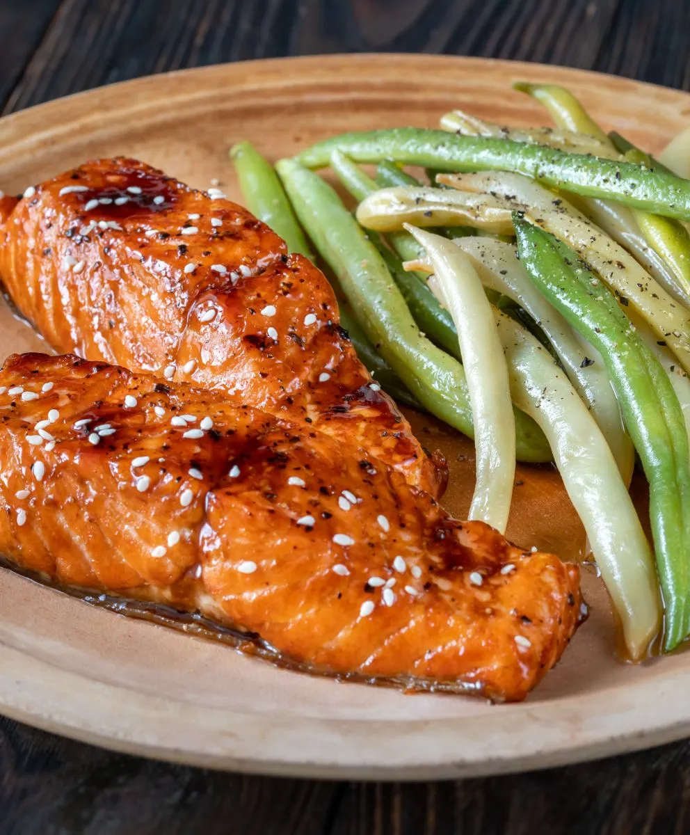 Teriyaki-Lachs